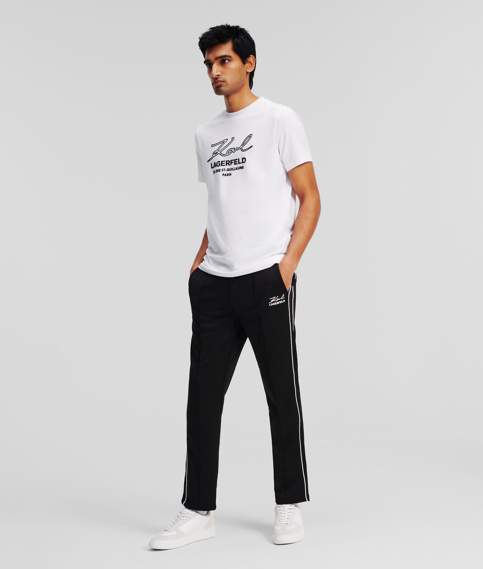 (image for) Sturdy Pleated Jogging Bottoms